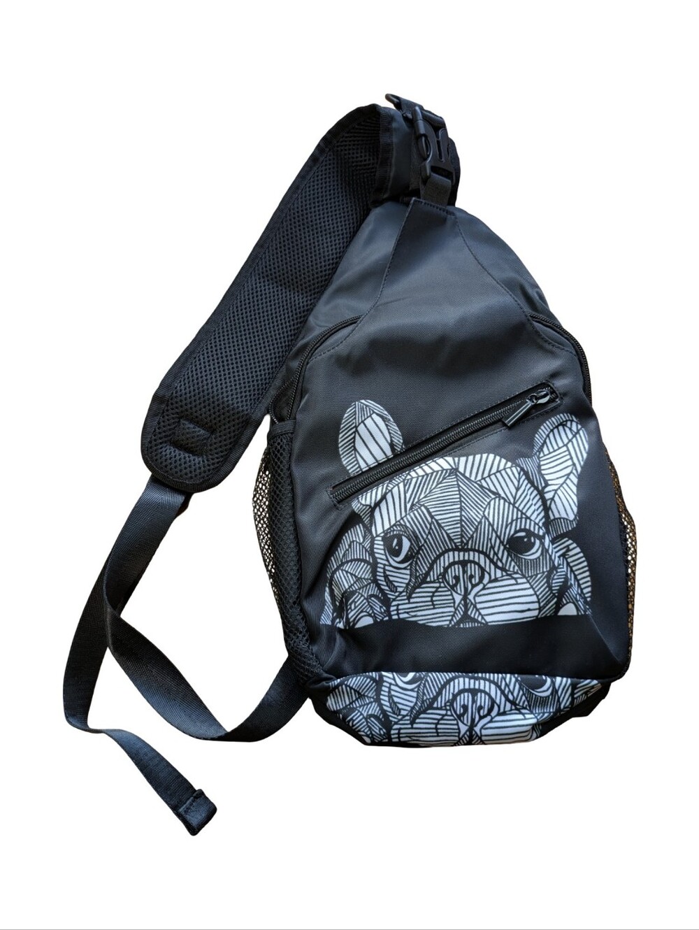 Bulldog Graphic Sling Bag